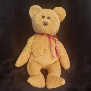 Vintage 1993 Ty Beanie Baby CURLY the Bear
